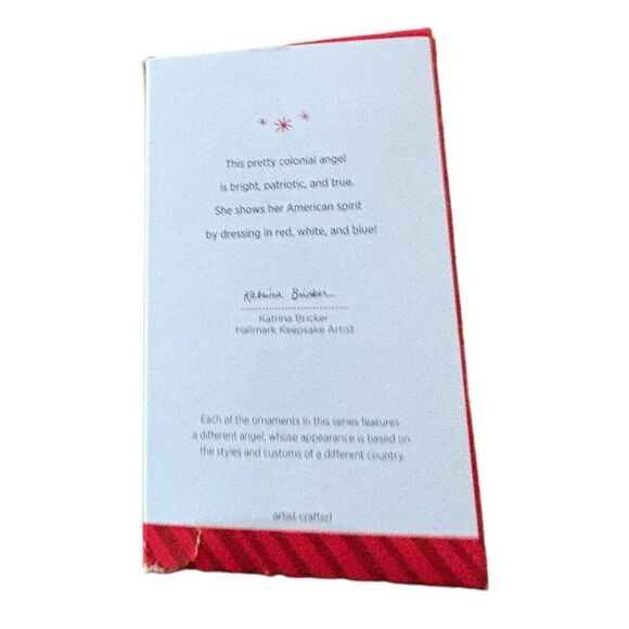 Hallmark Keepsake Angels America USA Collectible Ornament Christmas - Picture 7 of 7